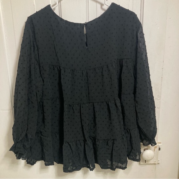 ⚡️NWOT Women’s 3/4 sleeve flowy top size medium - Picture 2 of 6